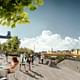A rendering of the New Slussen project by Foster + Partners. Credit: Foster + Partners