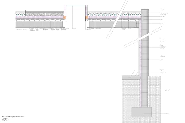 Wall/Roof Detail Section