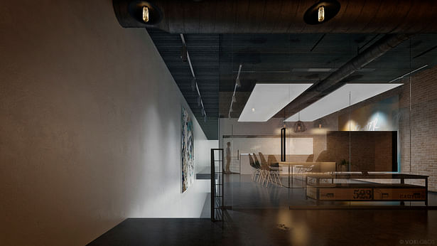 Visualisation, Design, Loft, Industrial, Voklobos