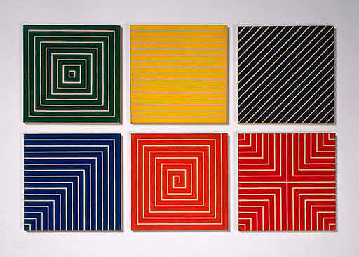 Figure 16 - Hampton Roads, New Madrid, Delaware Crossing, Sabine Pass, Palmito Ranch and Island No. 10 by Frank Stella