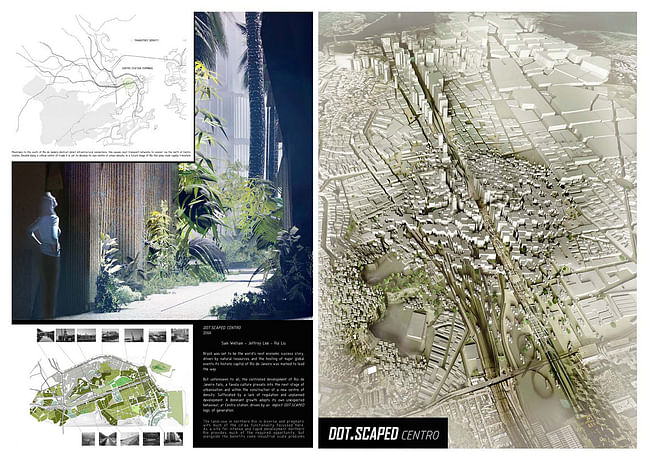 Special Mention: DOT.SCAPED CENTRO by Sam George Welham, Rui Liu and Chun Fatt Lee 