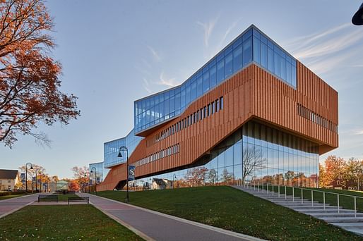 Weiss/Manfredi's Kent State University of Architectural & Environmental Design building was a 2017 winner of the Brick in Architecture Awards. The latest edition is now open for submissions (detail below). Photo: Jim Maguire.