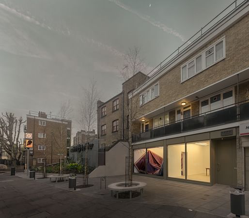 PEER Gallery + Pocket Park by Trevor Horne Architects. Photo by Ollie Hammick.