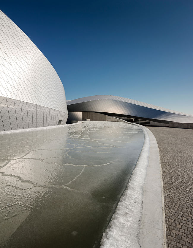 Opening to the public this week: The Blue Planet aquarium in Denmark, designed by 3XN (Photo: Adam Mørk)