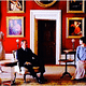 The Downtown Abbey roomed that served as inspiration for Schock's office. Credit: PBS via Gawker