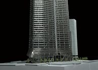 Model Making for KPF Architects of The Pinnacle Tower