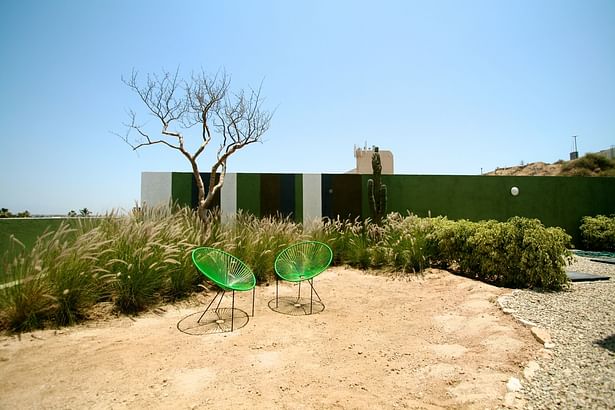 private desert garden