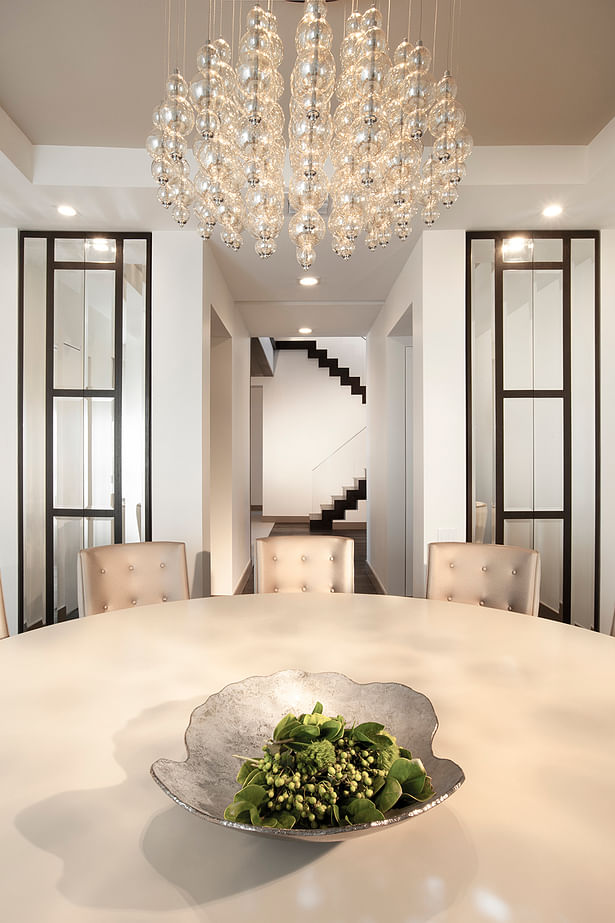 Dining Room - Residential Interior Design Project in Fort Lauderdale, Florida by DKOR Interiors