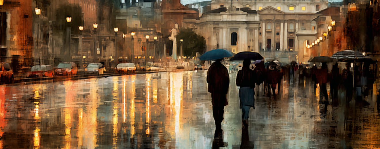 Design a rain room for Rome. Rome Rain Rooms is launched!