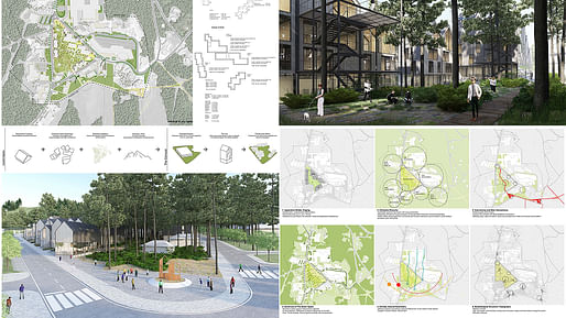 Fifth place competition entry by Critical Design Studio (Turkey). Image: Samokov Municipality. 