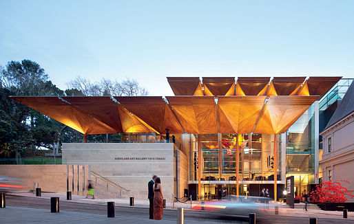 World Building of the Year and Culture winner: Auckland Art Gallery, New Zealand by Francis-Jones Morehen Thorp, fjmt + Archimedia - Architects in Association. Image courtesy of WAF. 