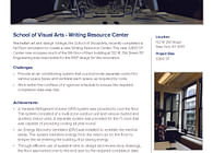 School of Visual Arts - Writing Resource Center