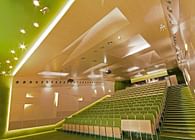 Colorful lecture halls at University of Technology
