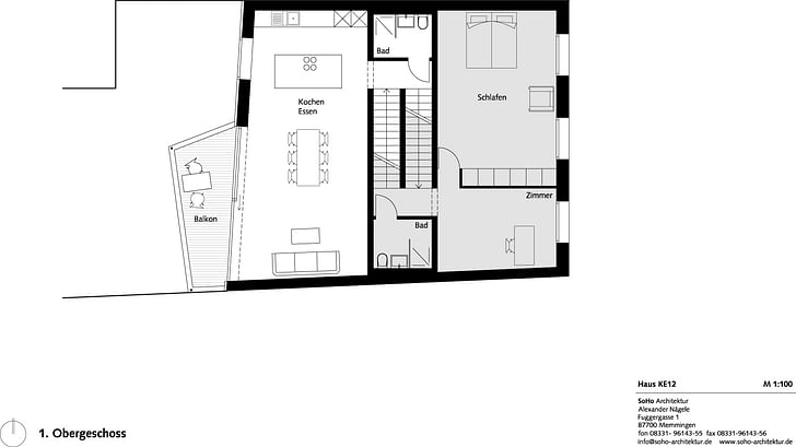 Second floor plan (Image: SoHo Architektur)