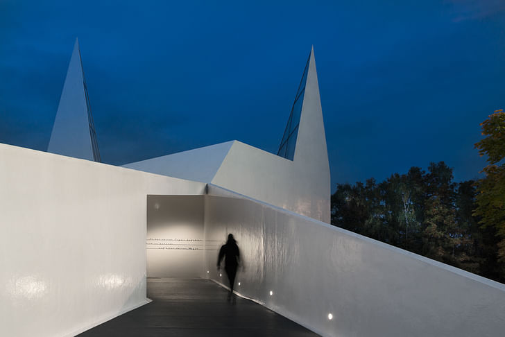 Autobahnkirche Siegerland, Germany, by Schneider + Schumacher. Image © NAARO