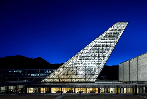 2018 IDEAS2 National Steel Award recipient: USAFA Center for Character and Leadership Development in Colorado Springs, Colorado. Architect: SOM. Photo courtesy of SOM.
