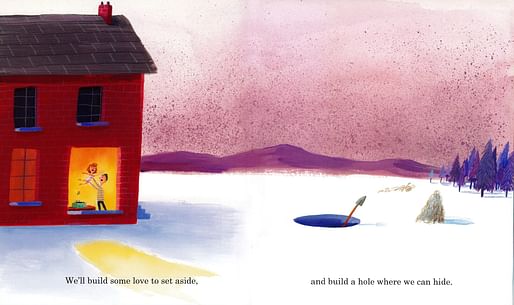 Illustration from What We’ll Build: Plans For Our Together Future by Oliver Jeffers (Philomel Books, 2020). Courtesy Philomel Books, 2020