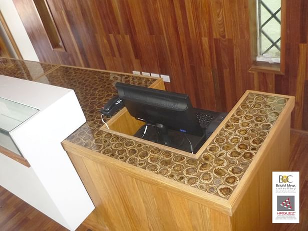 View of Furniture Designed for Sori & Co. Dominican Republic