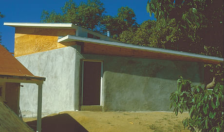 from back in the day . . . (the straw bale house)
