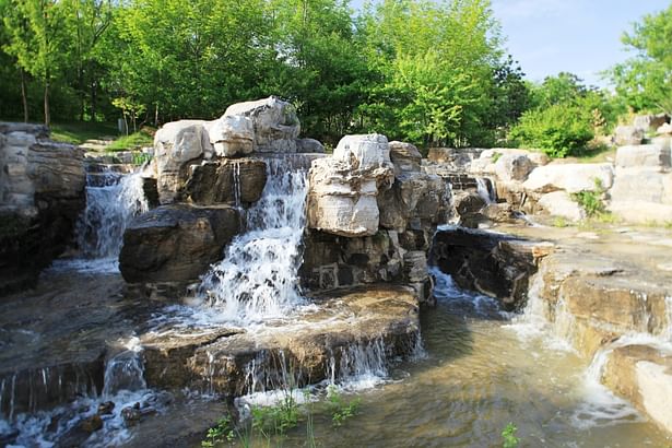 Water Feature in Beijing Olympic Forestry Park