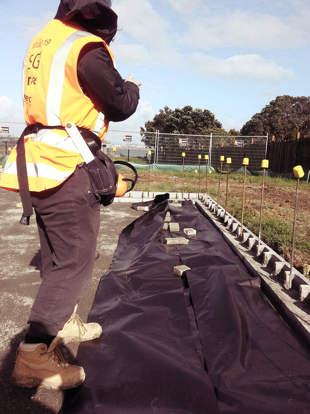 Preparing the foundation for concrete pouring | Blogs | Archinect