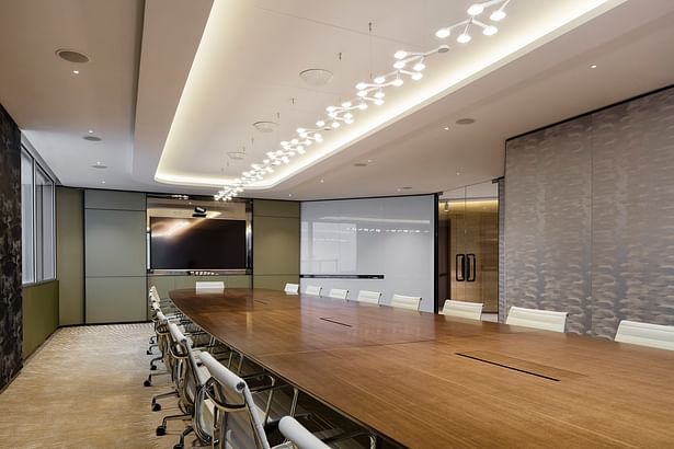VMS Investment Group Headquarters, Hong Kong, by Aedas Interiors - Conference Room