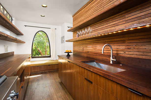 Boise Residence Kitchen with window seat