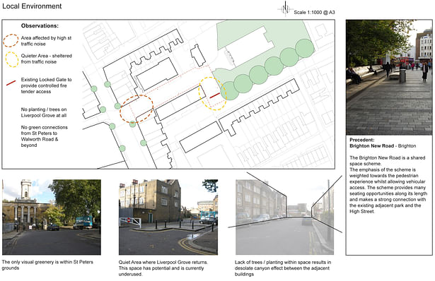 Davis Landscape Architecture - Liverpool Grove London Public Realm Landscape Feasibility Study Constraints