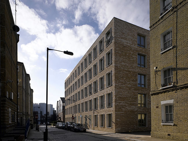 Darbishire Place, Peabody housing by Niall McLaughlin Architects. Photo © Nick Kane.