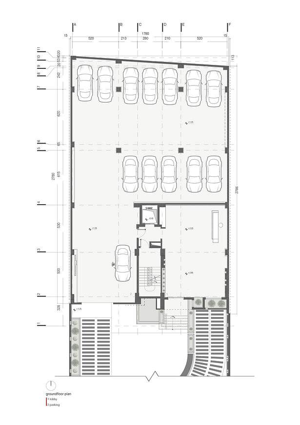 Groundfloor plan