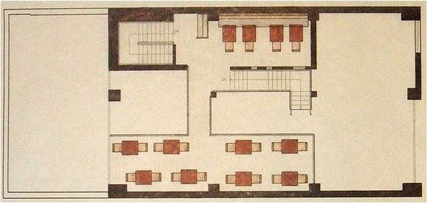 Floor plan, mezzanine level