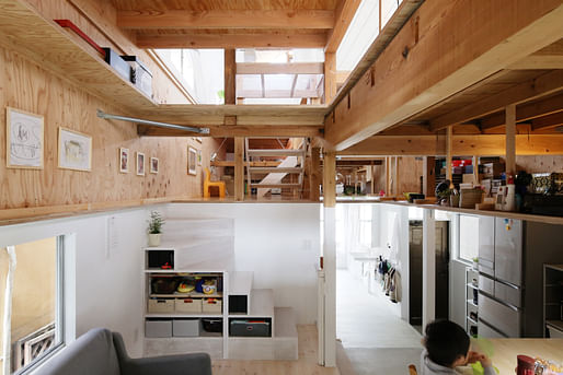 ​Floor and Ceiling House in Japan by Kochi Architect’s Studio. Image: Kochi Architect’s Studio