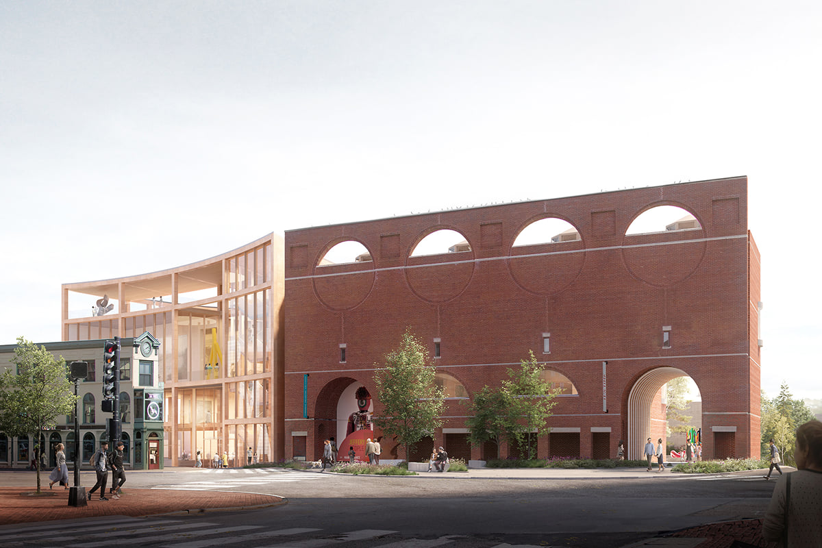 A mass timber design from LEVER wins the Portland Museum of Art ...