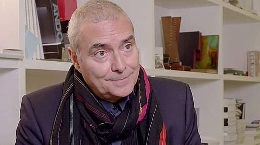 Dominique Perrault. Screenshot via YouTube.