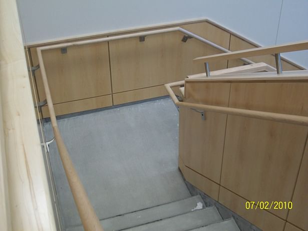 Image 1 of Public Entry staircase; from 2nd to 1st flr