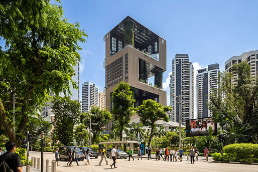 The 2024 Best Tall Building Worldwide Pan Pacific Orchard by WOHA Architects. Image courtesy Darren Soh