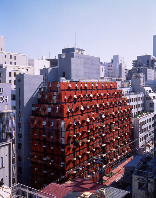 The Organic Building in Osaka, Japan, by Gaetano Pesce, 1989. Photo courtesy Créateurs Design Awards