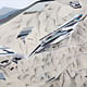 A painting in the 'Peak' series by Zaha Hadid. Image via http://www.arcspace.com/