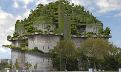 WWII German bunker adds "green mountain" on top in radical repurposing