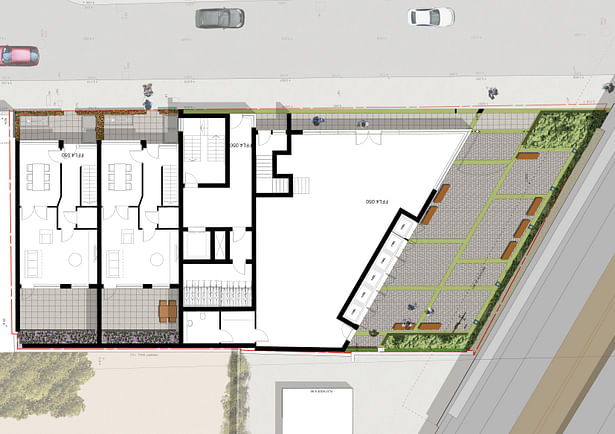 Davis Landscape Architecture - Salter Street London Mixed Use Landscape Architects Masterplan