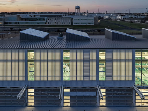 ​Round Rock ISD Aquatic Facility in Round Rock by Kirksey Architecture. Photo by Slyworks Photography 