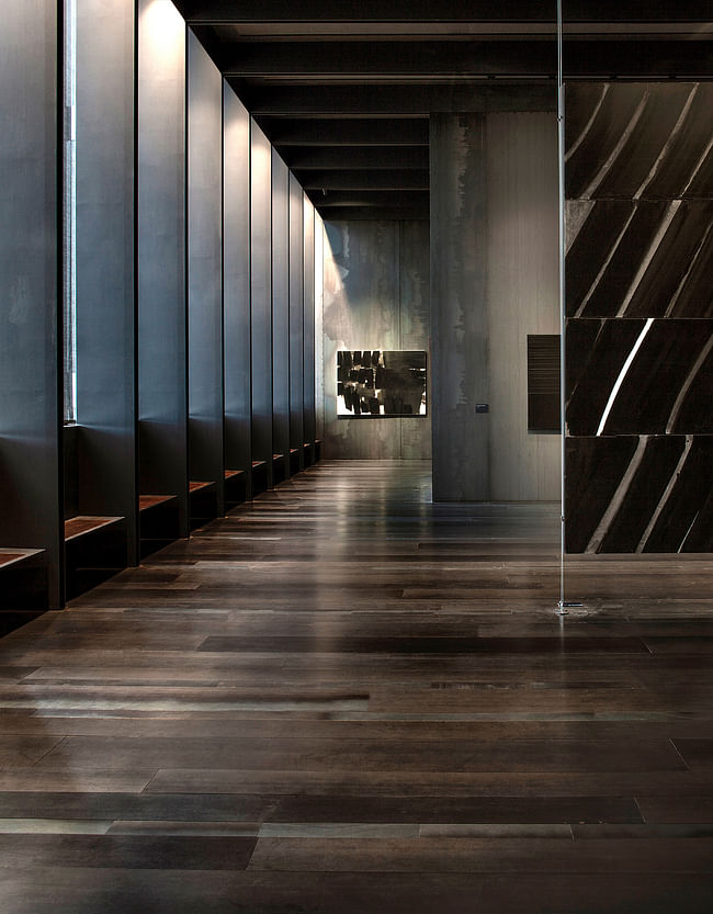 Soulages Museum, 2014, Rodez, France. In collaboration with G. Trégouët. Photo: Hisao Suzuki.