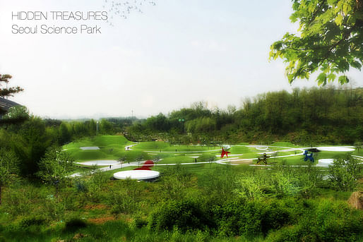 Honorable mention entry: "Hidden Treasures - Seoul Science Park" by Stefano Corbo.