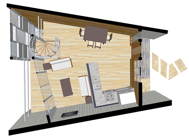 upper plan for typical unit