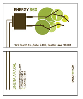 Energy360 Business Card