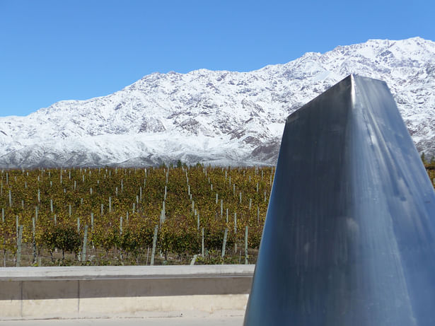 The Uco Valley and Andes Mountains