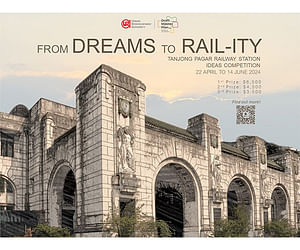 From Dreams to Rail-ity: Ideas Competition to Re-purpose Former Tanjong Pagar Railway Station in Singapore