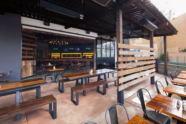 authentic | brand centric restaurant design. vibrant interior finishes with modern industrial styling. 4,873 sq ftauthentic | brand centric restaurant design. vibrant interior finishes with modern industrial styling. 4,873 sq ft