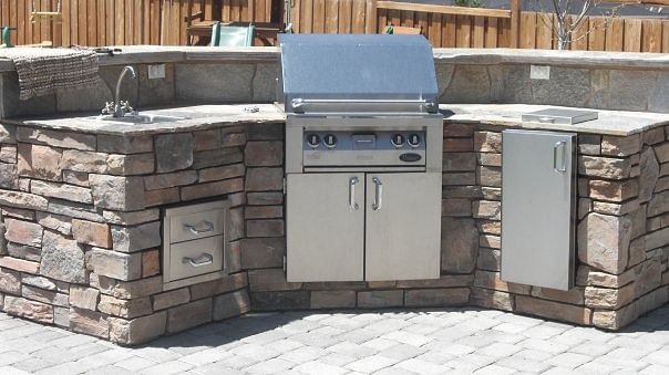 Designed and built this BBQ. It was designed for a homeshow and built to be moved to my residence afterward