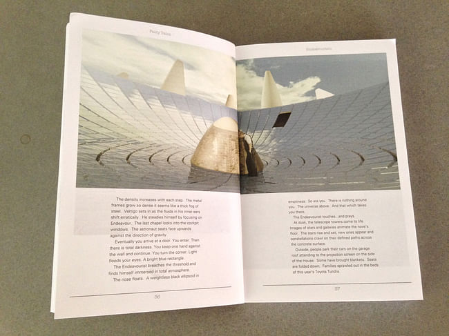 Spread from 'Fairy Tales — When Architecture Tells A Story', credit Amelia Taylor-Hochberg.